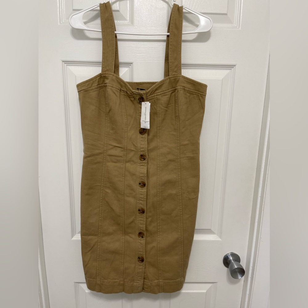 Seamed Mini Dress.